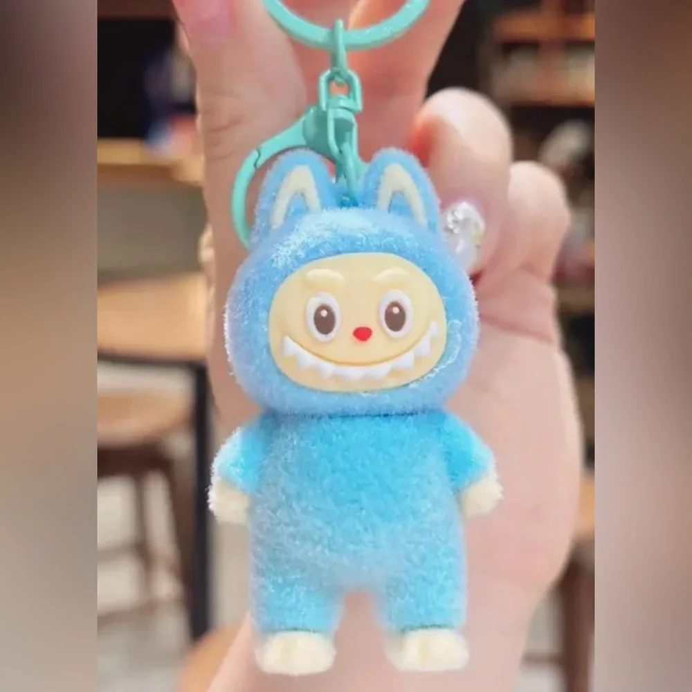 Monster Keychain, Blue, NEW